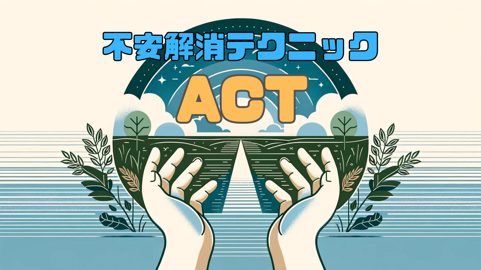 不安を解消！日常で使える最強テクニック（ACT）